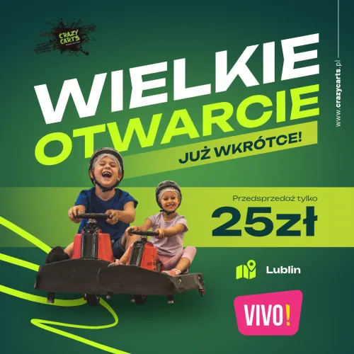 PRZEDSPRZEDAŻ – wejście 10 minut TYLKO w Lublinie – VIVO!